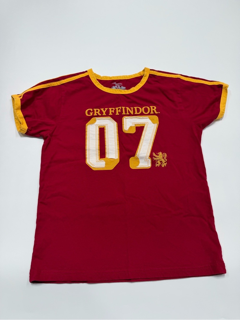 Universal Studios Harry Potter Kids Size Large Quidditch #07 Jersey T-Shirt